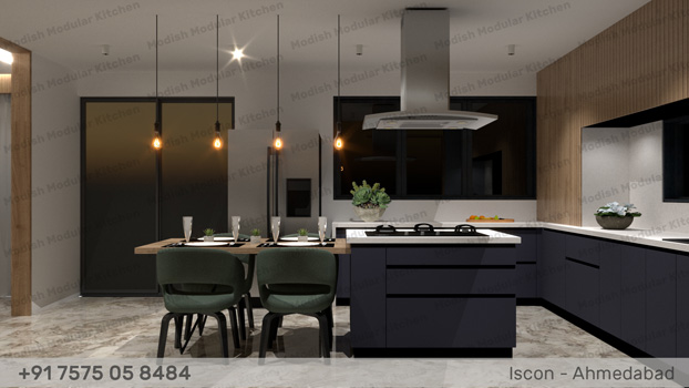 hettich modular kitchen interior design in ahmedabad